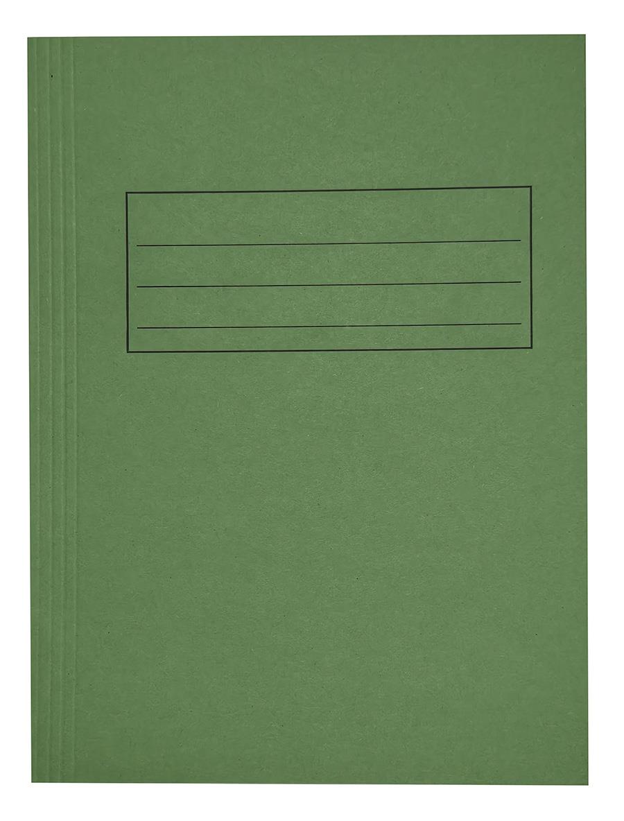 Sammelmappe (Juris), A4, mit 3 Innenklappen, grün-Artikelnummer-10.30303