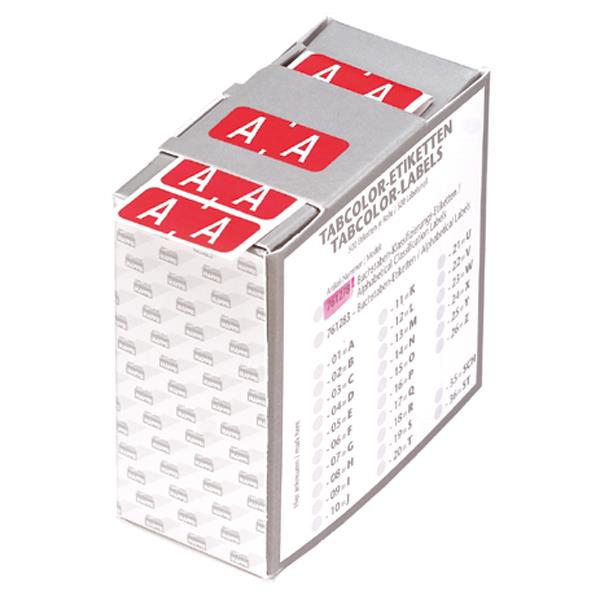 Set von Klass.-Etikett (klein), Buchst. "A-Z", je 500 Stck.-Artikelnummer-761278/50