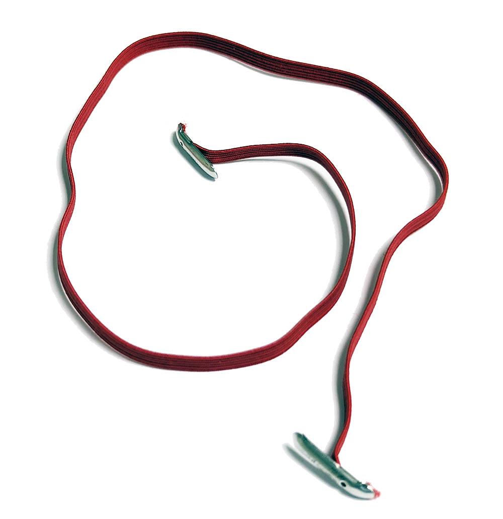 Eckspanngummi, 380 mm lang, rot-Artikelnummer-931500