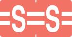 Klass.-Etikett (klein), Buchst. "S", rosa, 500 Stck.-Artikelnummer-761278/19