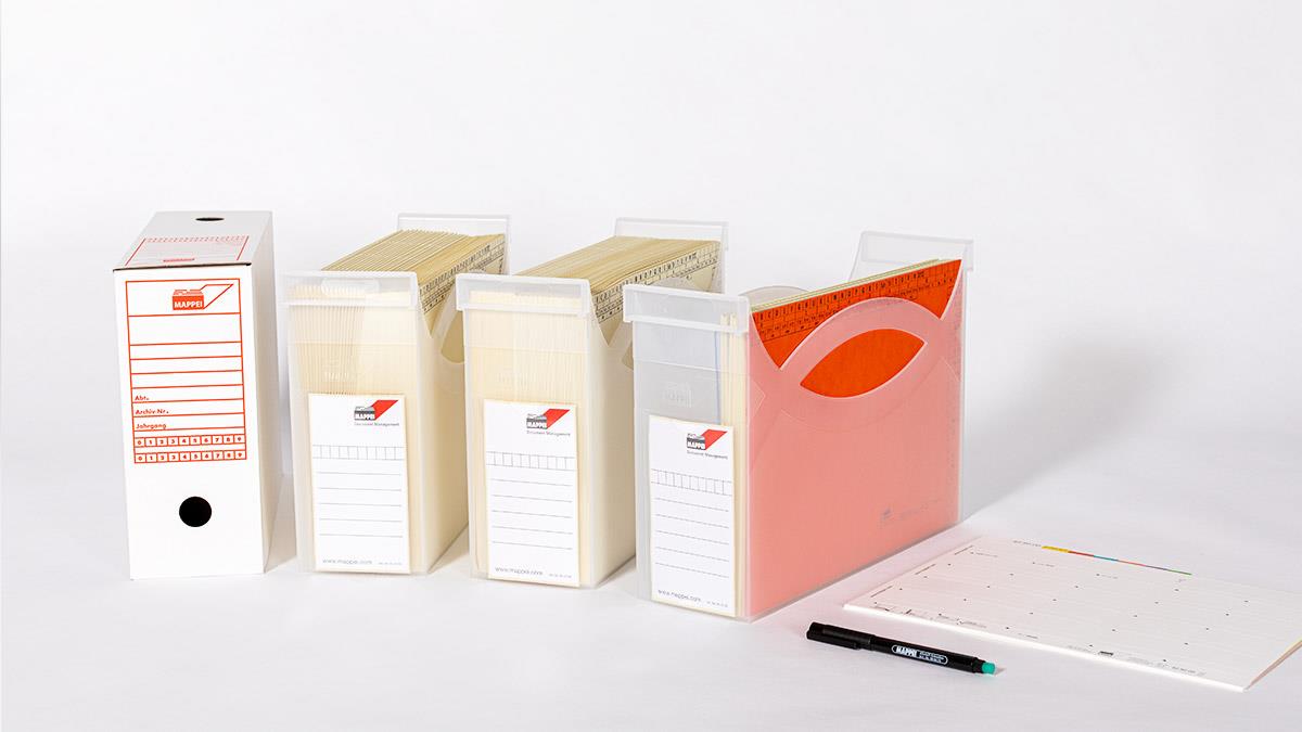 Ablage-Set M (Medium), Organisationspaket für Einsteiger