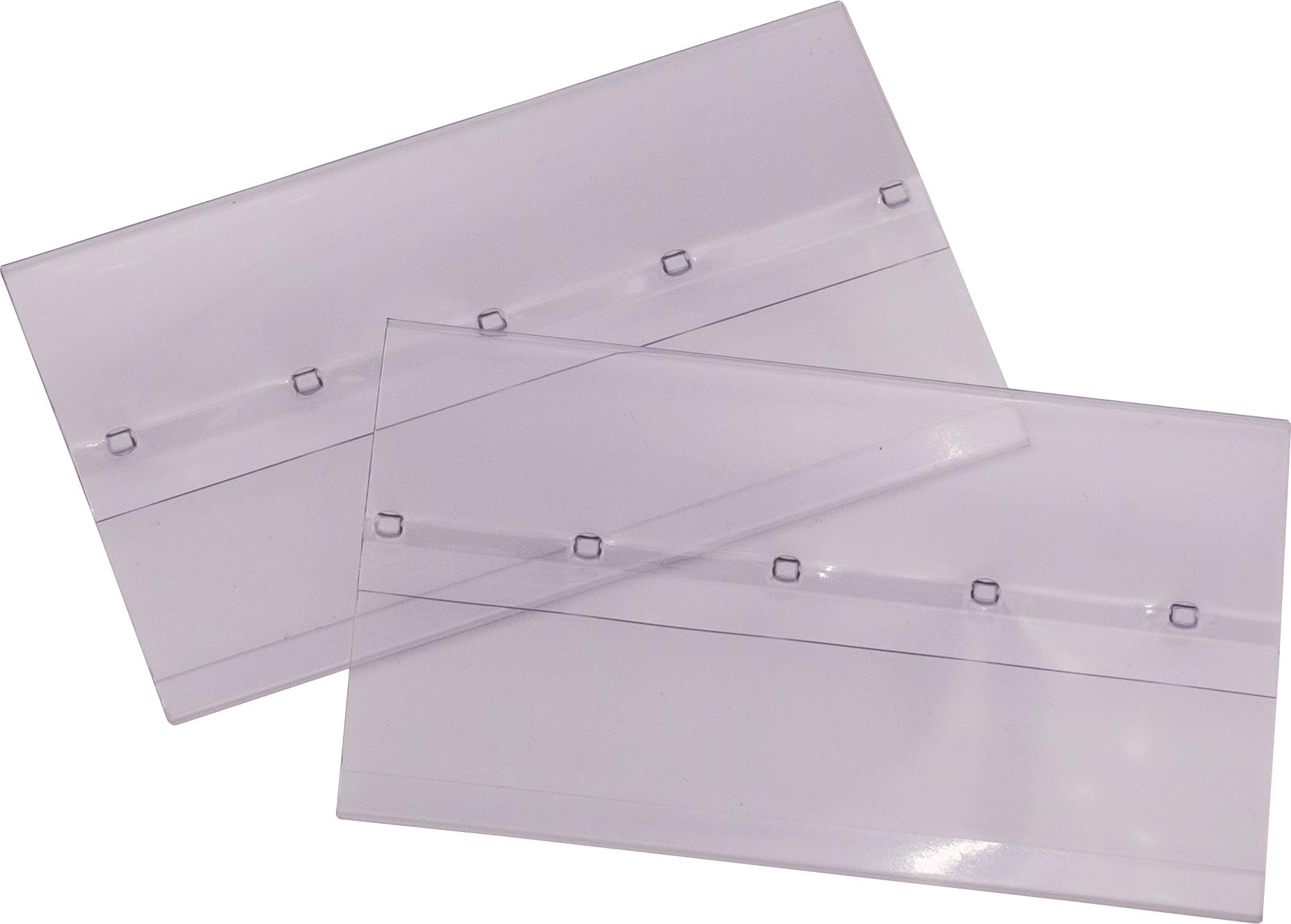 Fensterläufer, 70 mm breit, Kunststoff, klar-Artikelnummer-912130