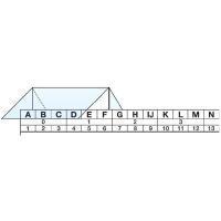 Schutzfolie, 55 mm breit, selbstkleb., für Reiter 4050.. Schutzfolie, 55 mm breit, selbstkleb., für Reiter 4050..