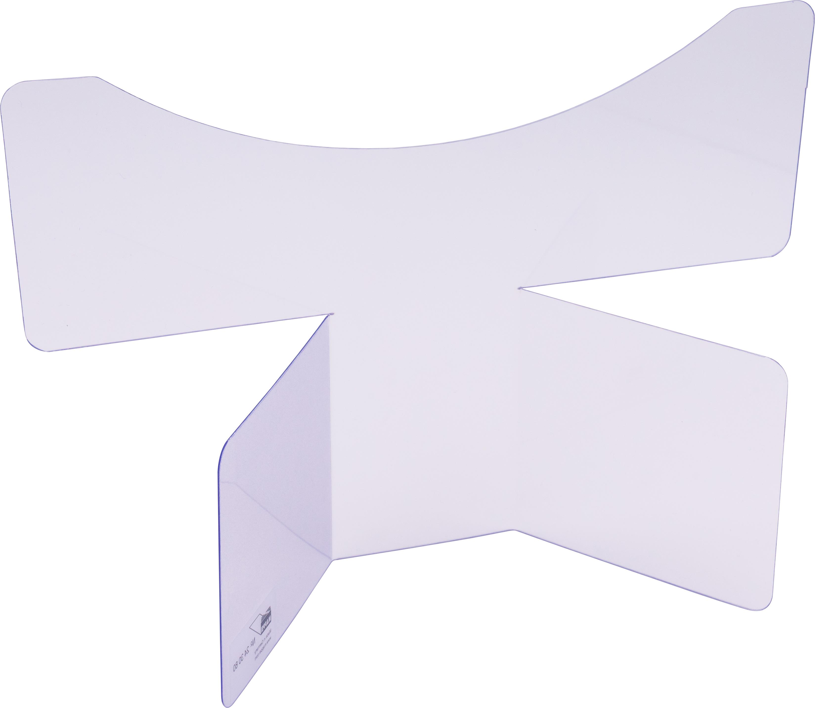 Stützwand f. Ordnungs-Box DIN A4, flexibel, PVC, klar-Artikelnummer-243080