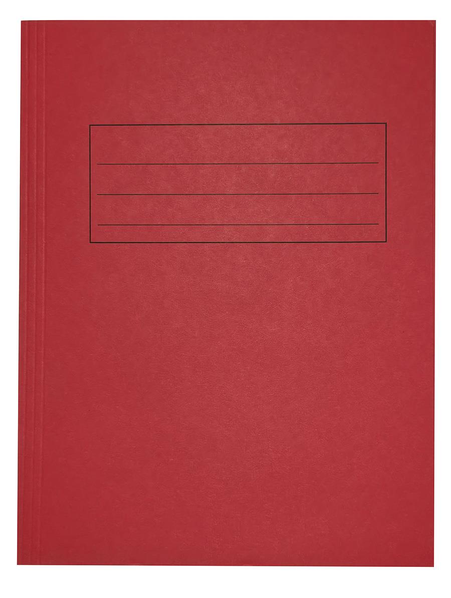 Sammelmappe (Juris), A4, mit 3 Innenklappen, rot-Artikelnummer-10.30301