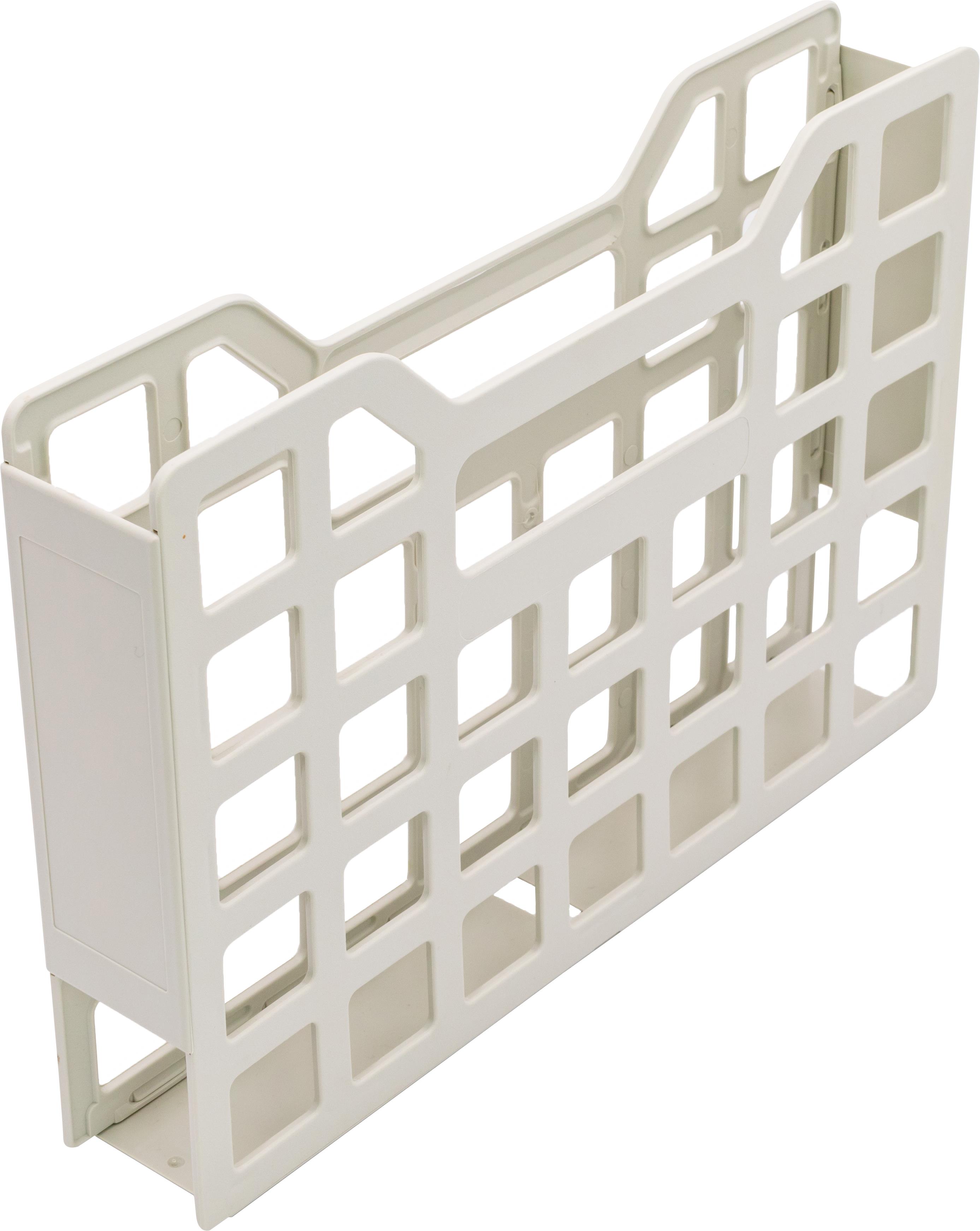 Ordnungsbox (Gitter) für DIN A4, 5 cm breit, ABS, hellgrau