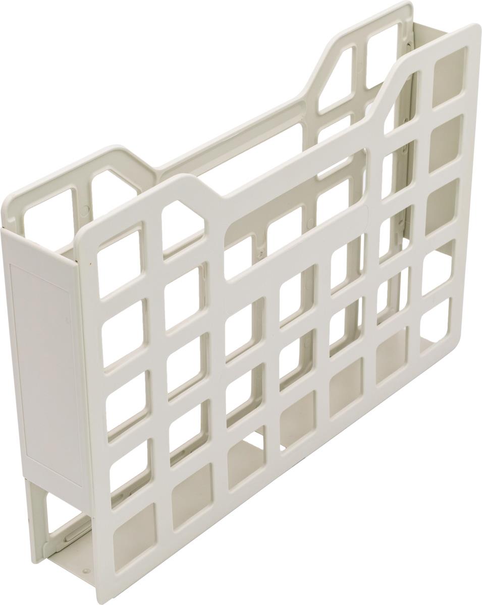 Ordnungsbox (Gitter) für DIN A4, 5 cm breit, ABS, hellgrau-Artikelnummer-304900/10
