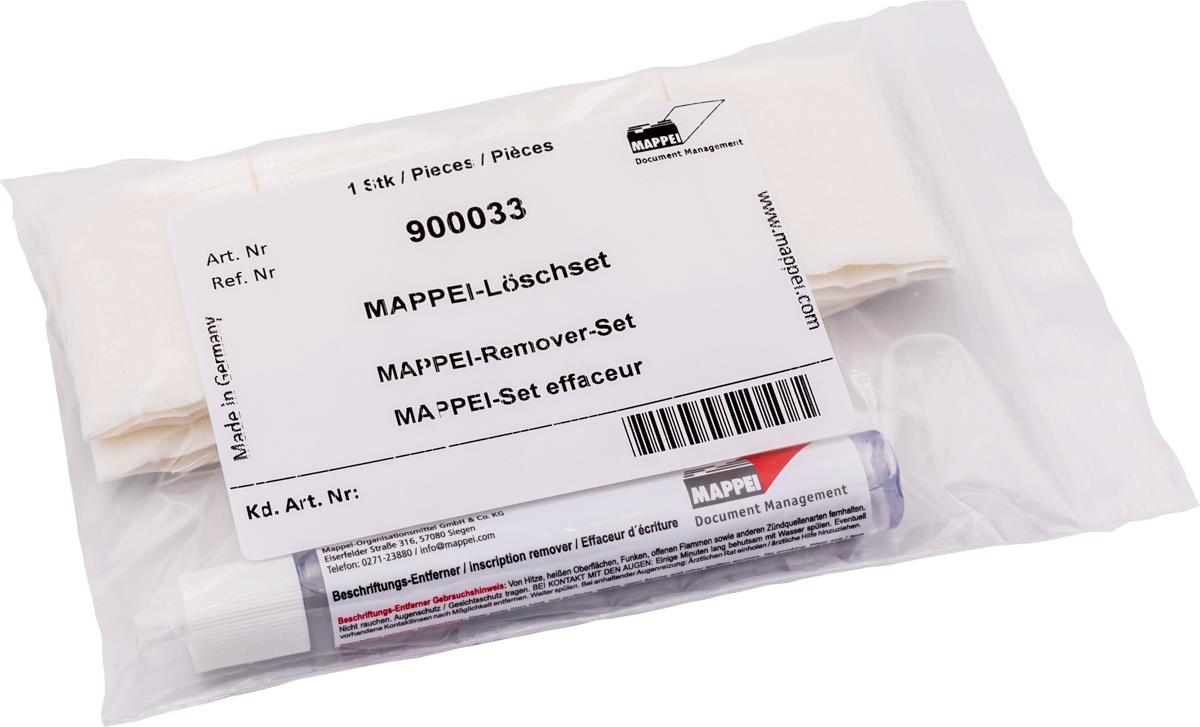 Löschset zur Reinigung von Beschriftungs-Läufern 9124..-Artikelnummer-900033