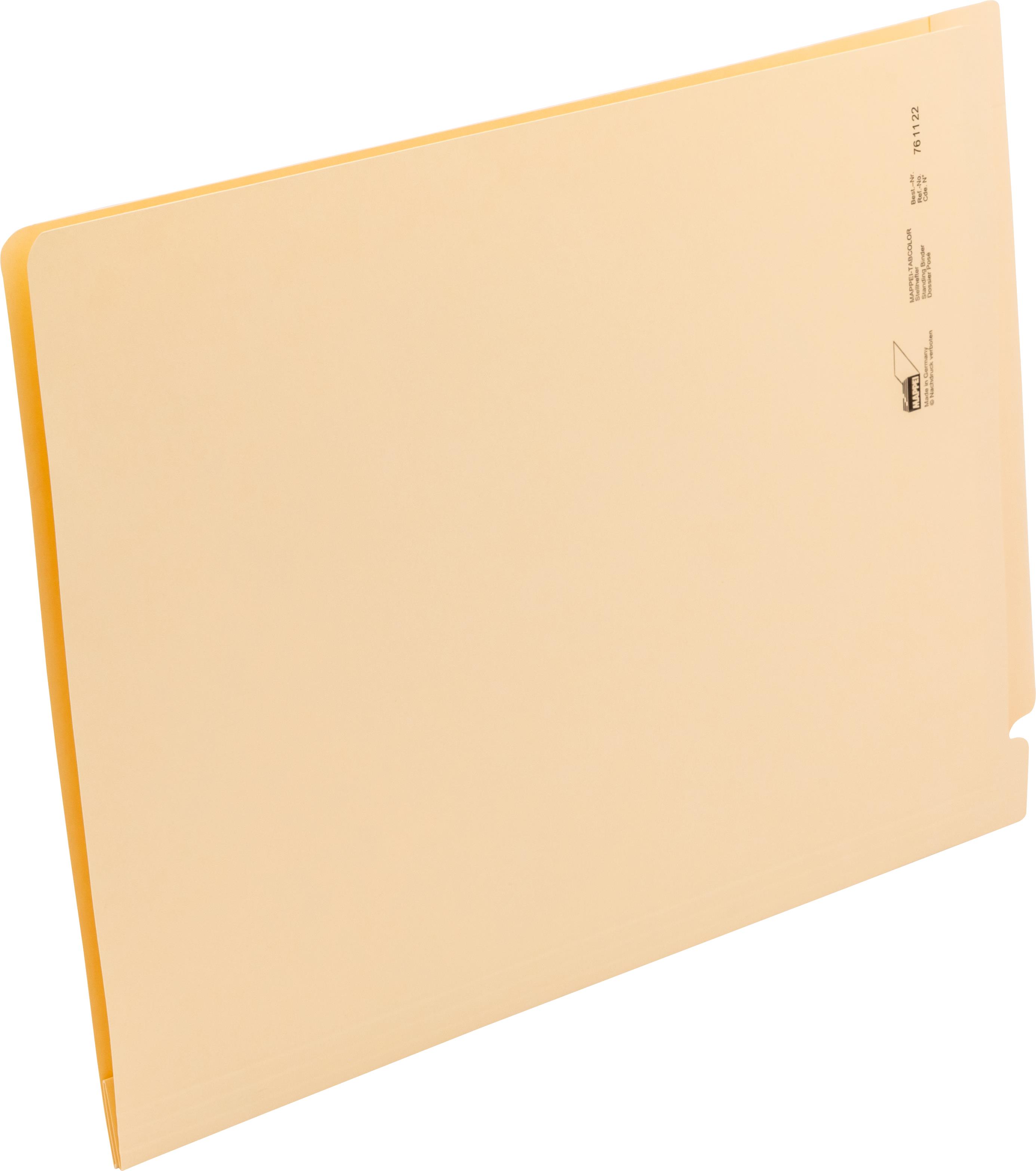 TABCOLOR-Stellhefter A4, Zellstoffkarton hell, 230 g/qm-Artikelnummer-761122