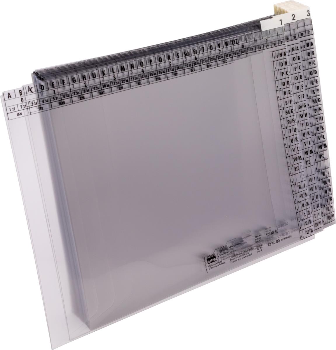 Orgamodul "Tage" (1-31), PVC-Mappen-Artikelnummer-394015/31