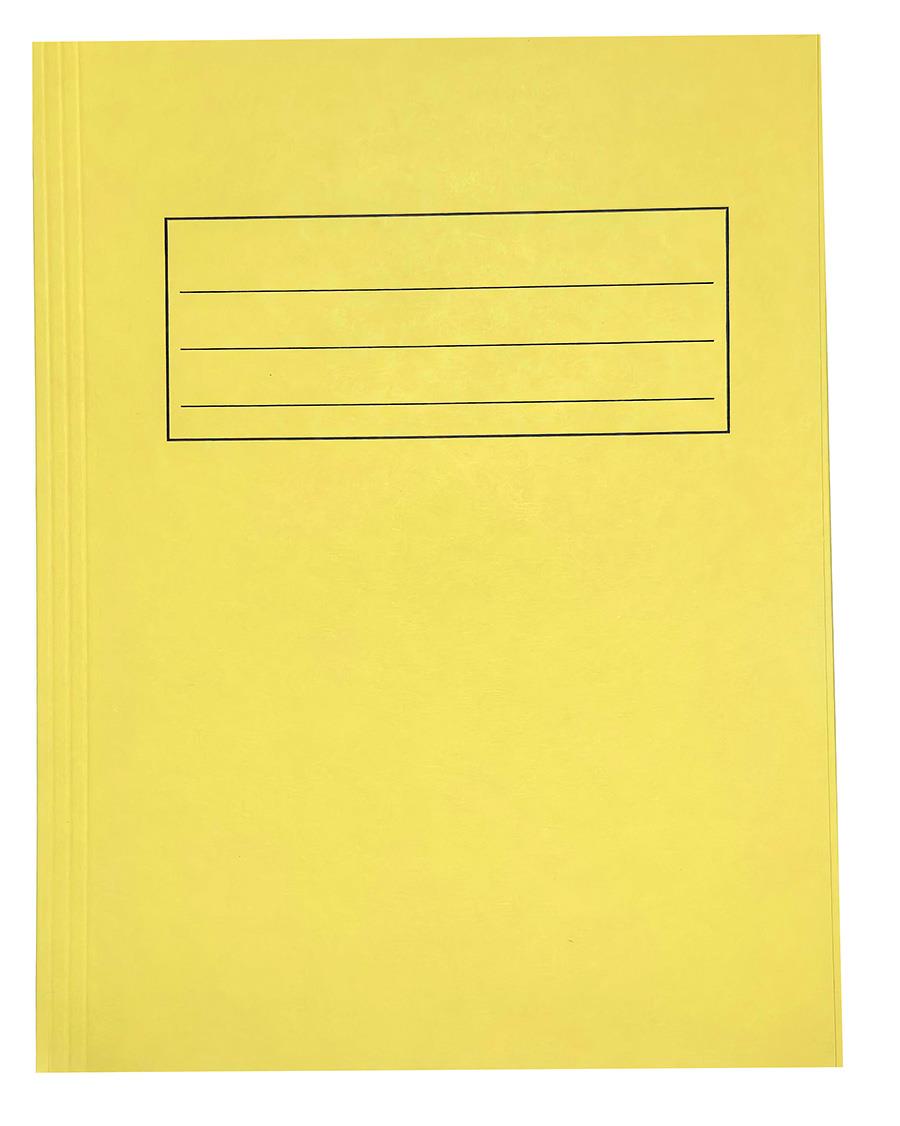 Sammelmappe (Juris), A4, mit 3 Innenklappen, gelb-Artikelnummer-10.30304