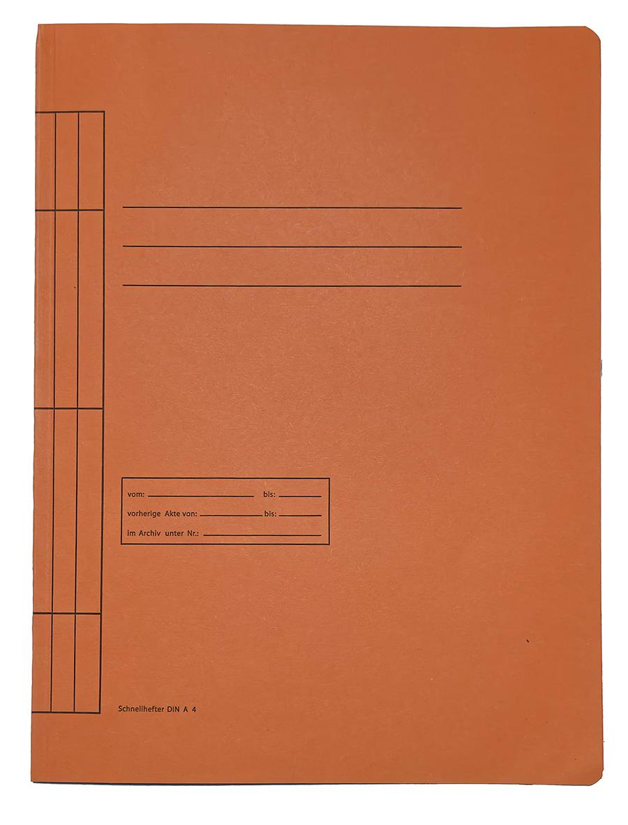 Schnellhefter A4, orange
