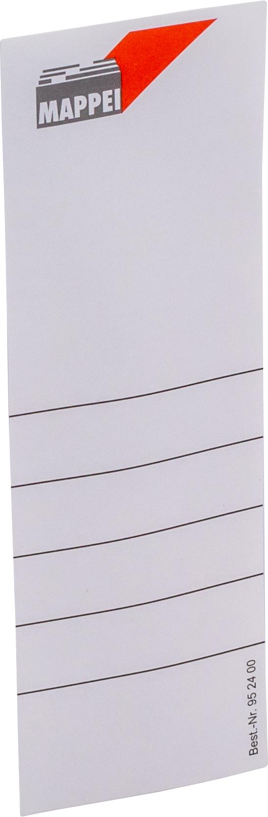 Rückenschild für Wechselclip 963082, selbstkl. , weiß-Artikelnummer-952400
