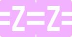 Klass.-Etikett (klein), Buchst. "Z", lila, 500 Stck.-Artikelnummer-761278/26