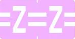 Klass.-Etikett (klein), Buchst. "Z", lila, 500 Stck.