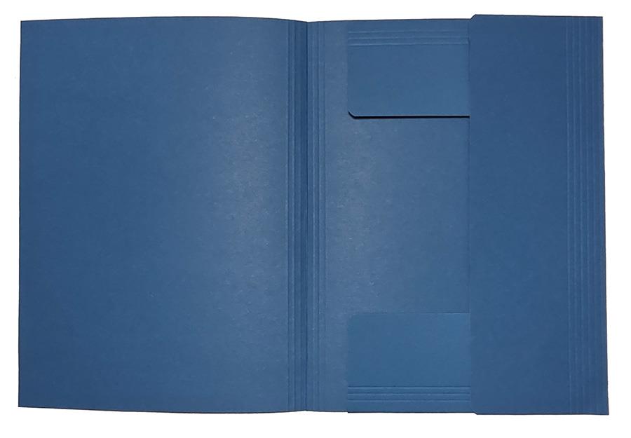 Sammelmappe (Juris), A4, mit 3 Innenklappen, blau