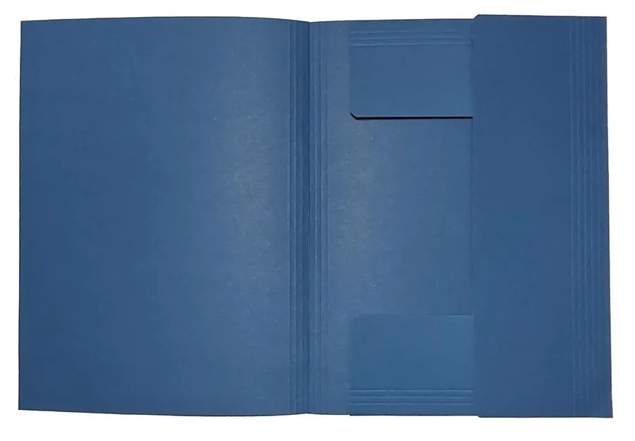 Sammelmappe (Juris), A4, mit 3 Innenklappen, blau-Artikelnummer-10.30302