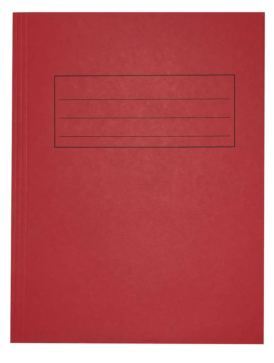 Sammelmappe (Juris), A4, mit 3 Innenklappen, rot