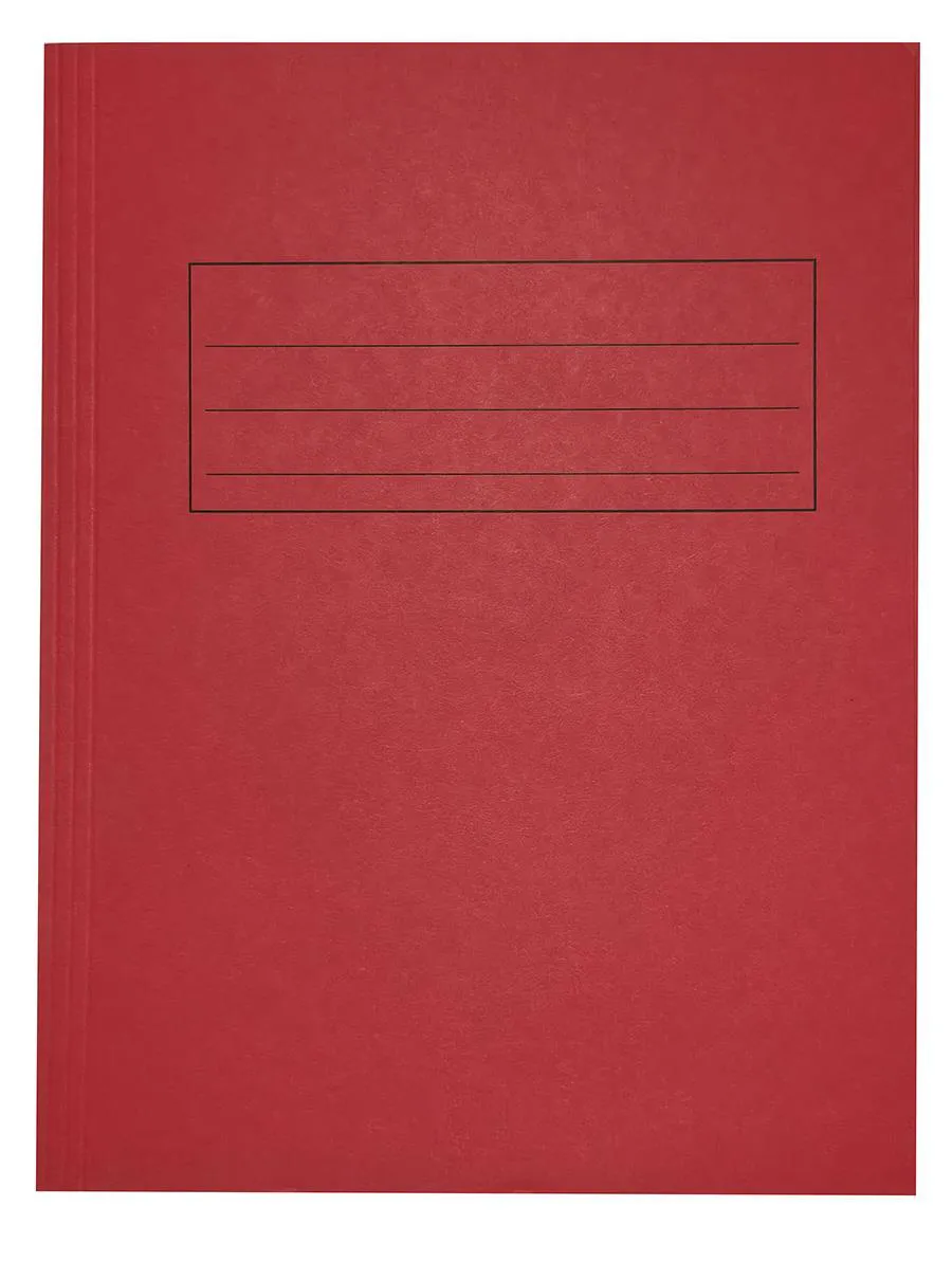 Sammelmappe (Juris), A4, mit 3 Innenklappen, rot