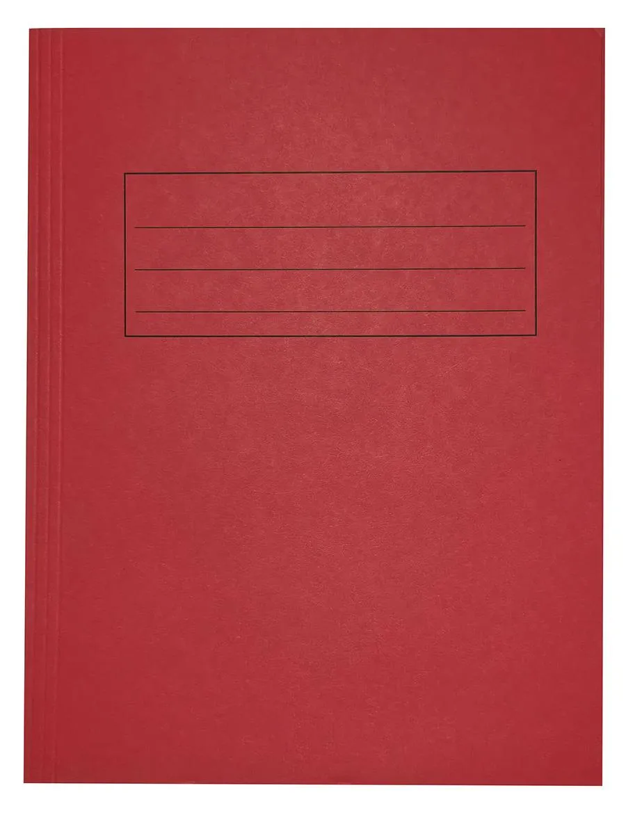 Sammelmappe (Juris), A4, mit 3 Innenklappen, rot-Artikelnummer-10.30301