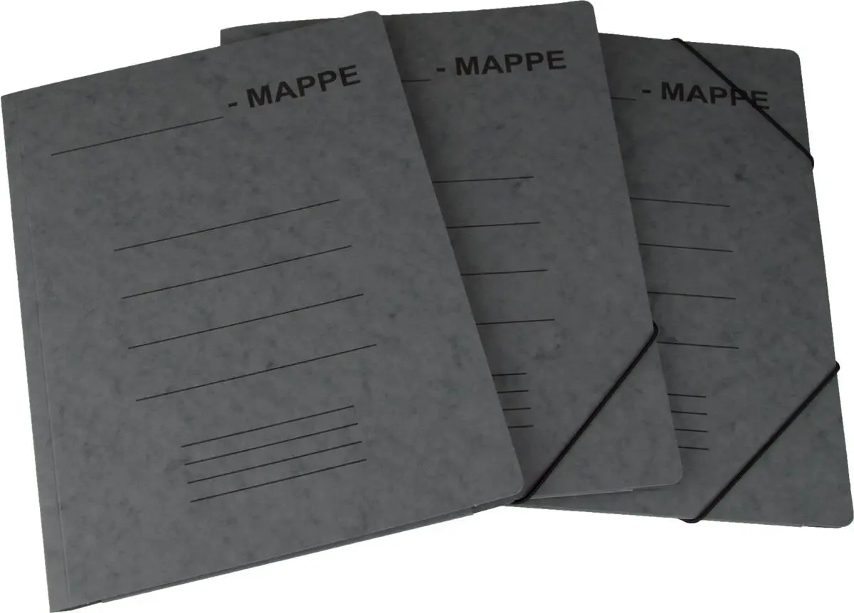 Organisations-Mappe, Pressspankarton 