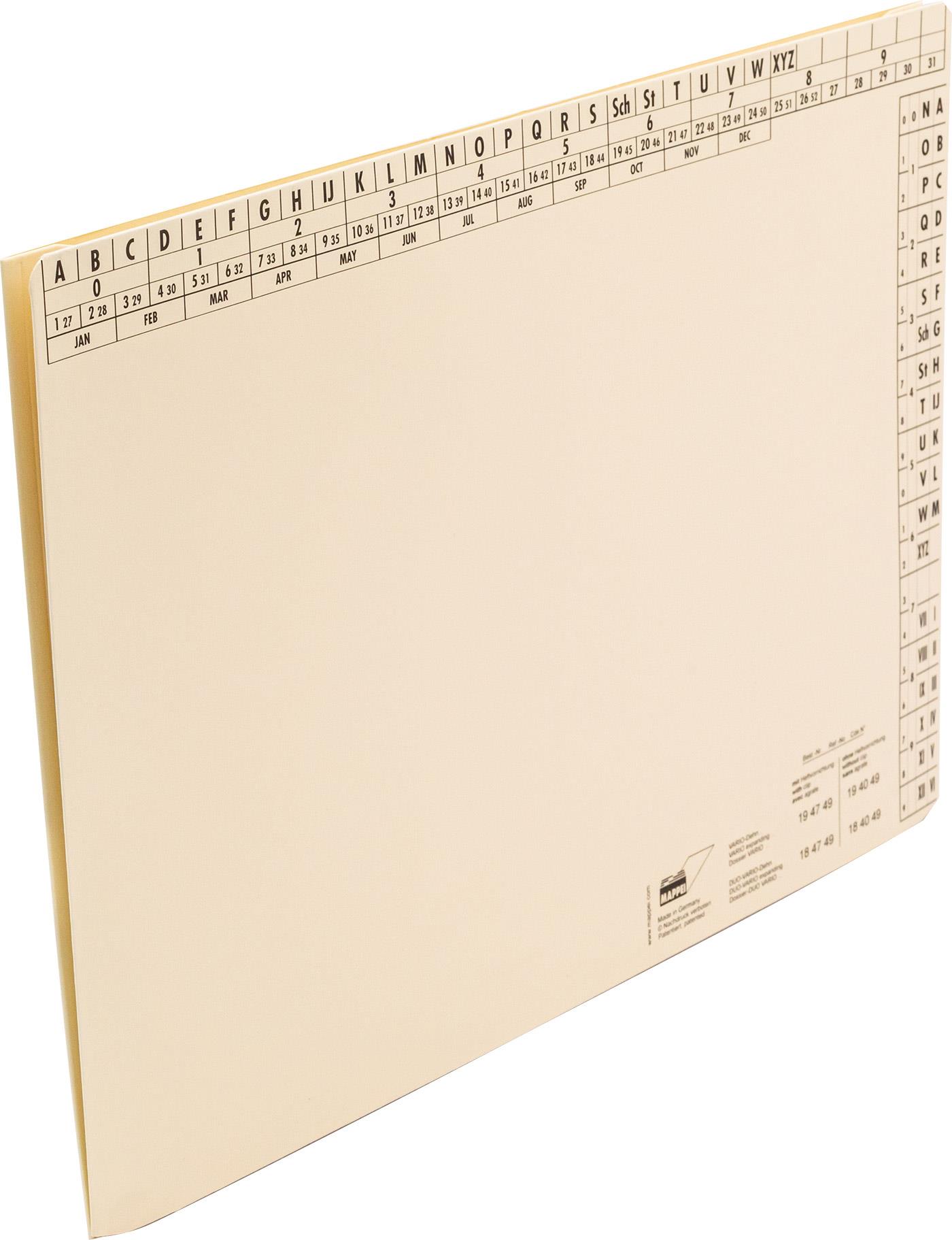 VARIO-Dehnhefter A4, bis 3 cm, Natron hell, 320 g/qm-Artikelnummer-194749