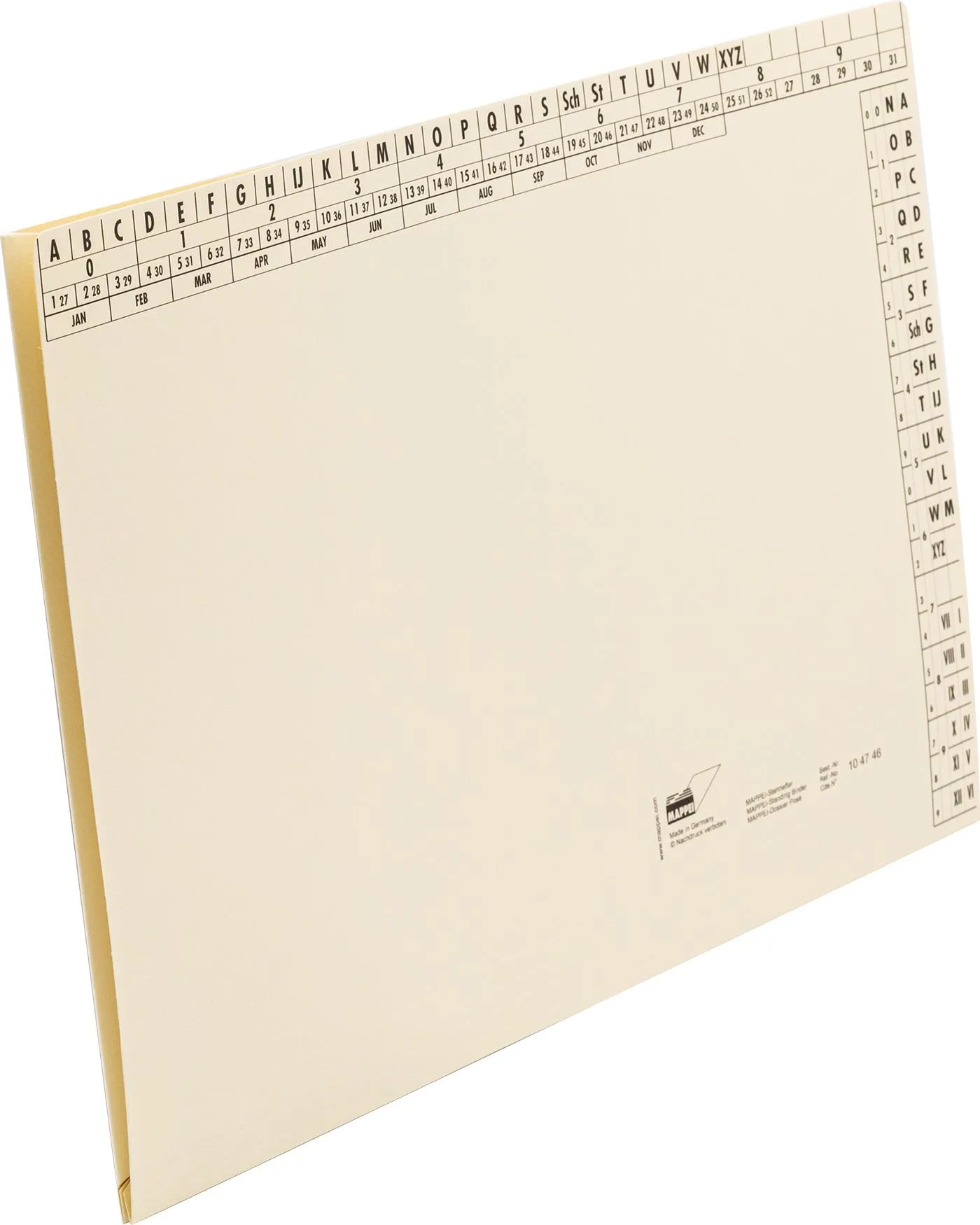 Stehhefter für DIN A4, Natronkarton hell, 230 g/qm-Artikelnummer-104746