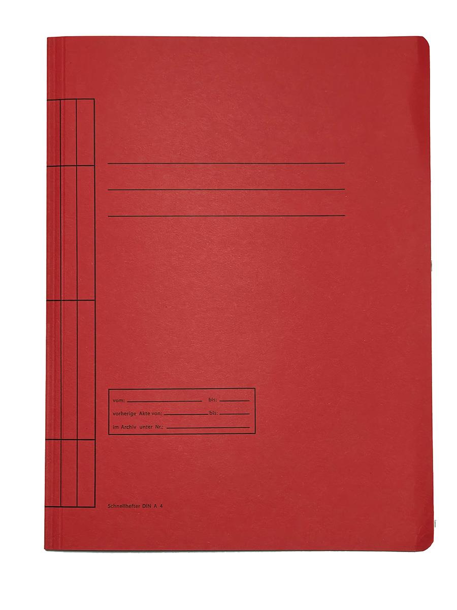 Schnellhefter A4, rot