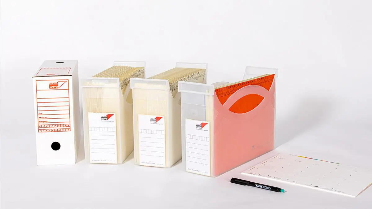 Ablage-Set M (Medium), Organisationspaket für Einsteiger