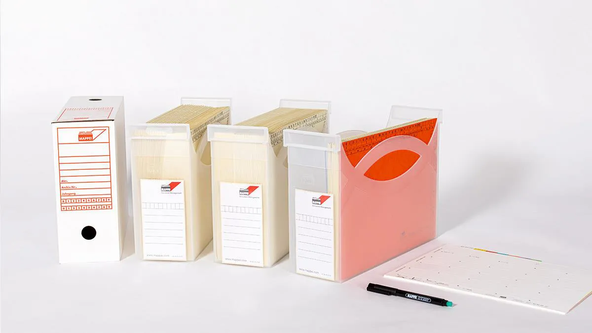 Ablage-Set M (Medium), Organisationspaket für Einsteiger