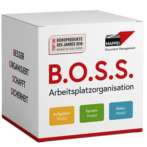3D Darstellung eines B.O.S.S. Pakets