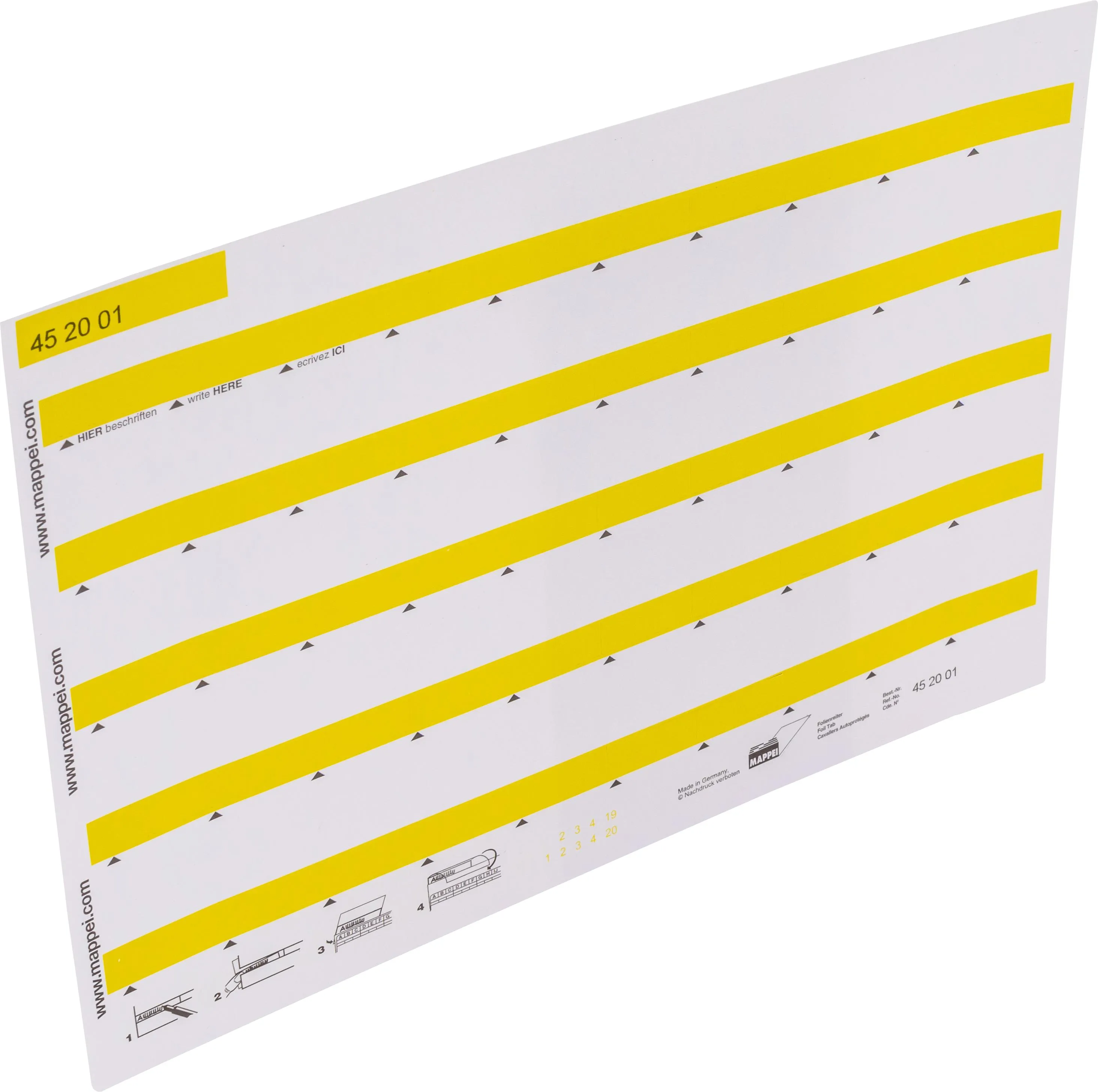 Selbstklebe-Folienreiter, 30 mm breit-Artikelnummer-452001