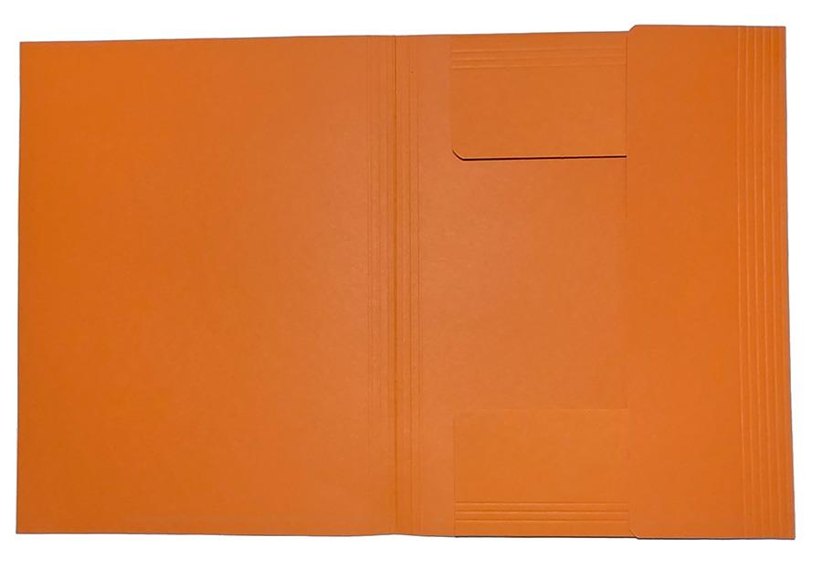 Sammelmappe (Juris), A4, mit 3 Innenklappen, orange