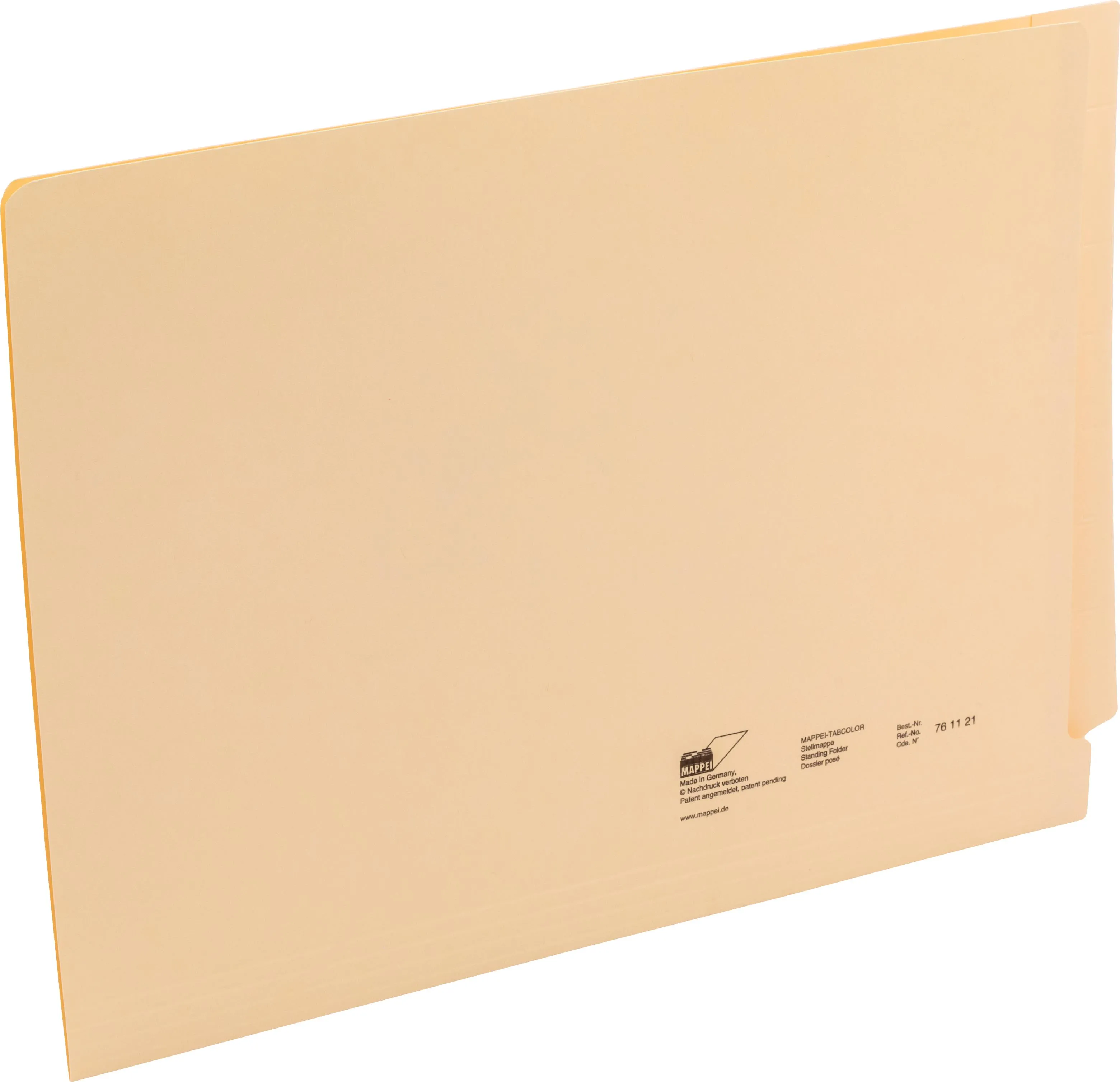 TABCOLOR-Stellmappe A4, Kraftkarton hell, 250 g/qm-Artikelnummer-761121