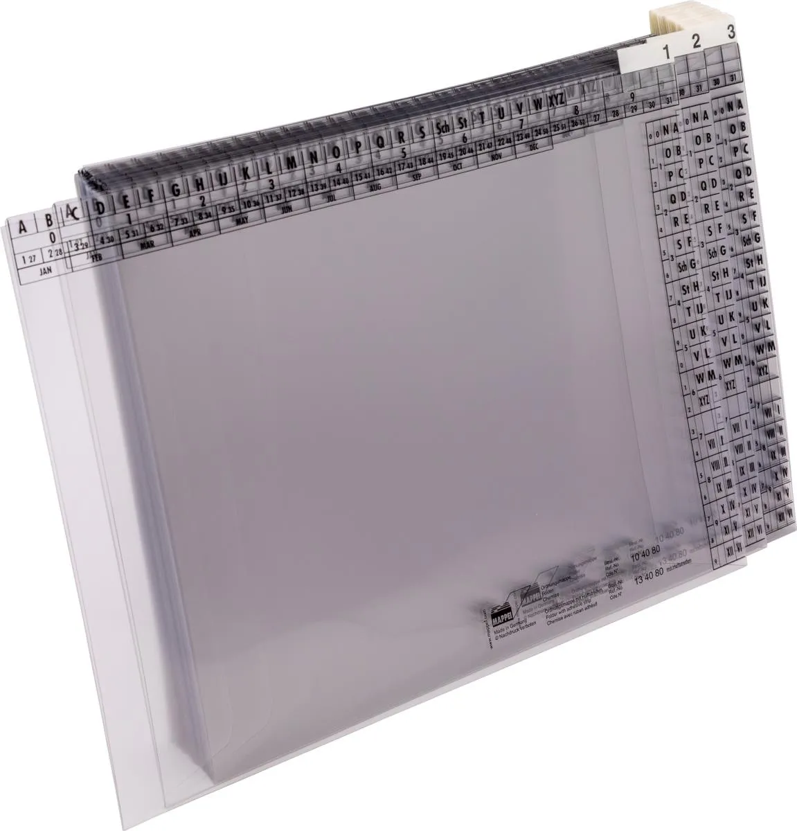 Orgamodul "Tage" (1-31), PVC-Mappen-Artikelnummer-394015/31