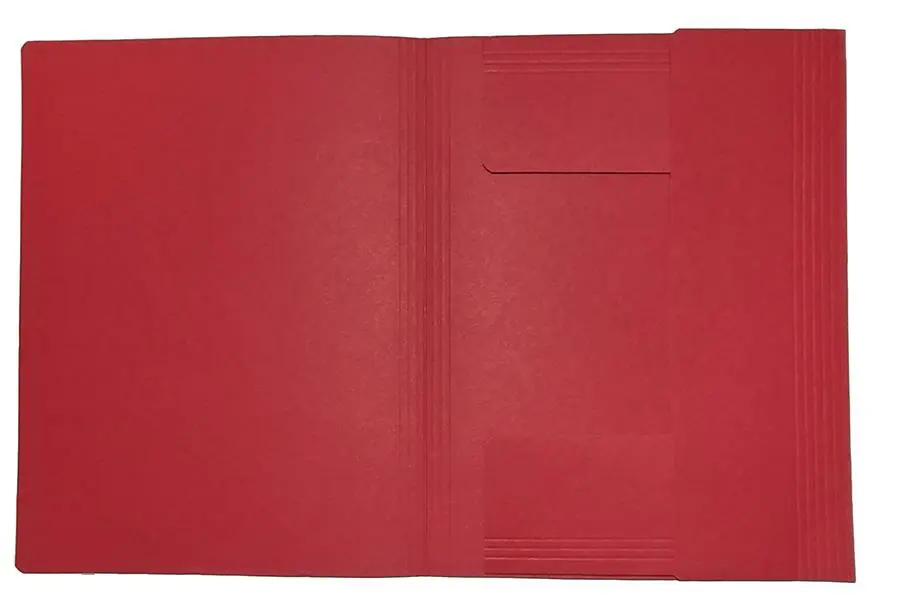 Sammelmappe (Juris), A4, mit 3 Innenklappen, rot