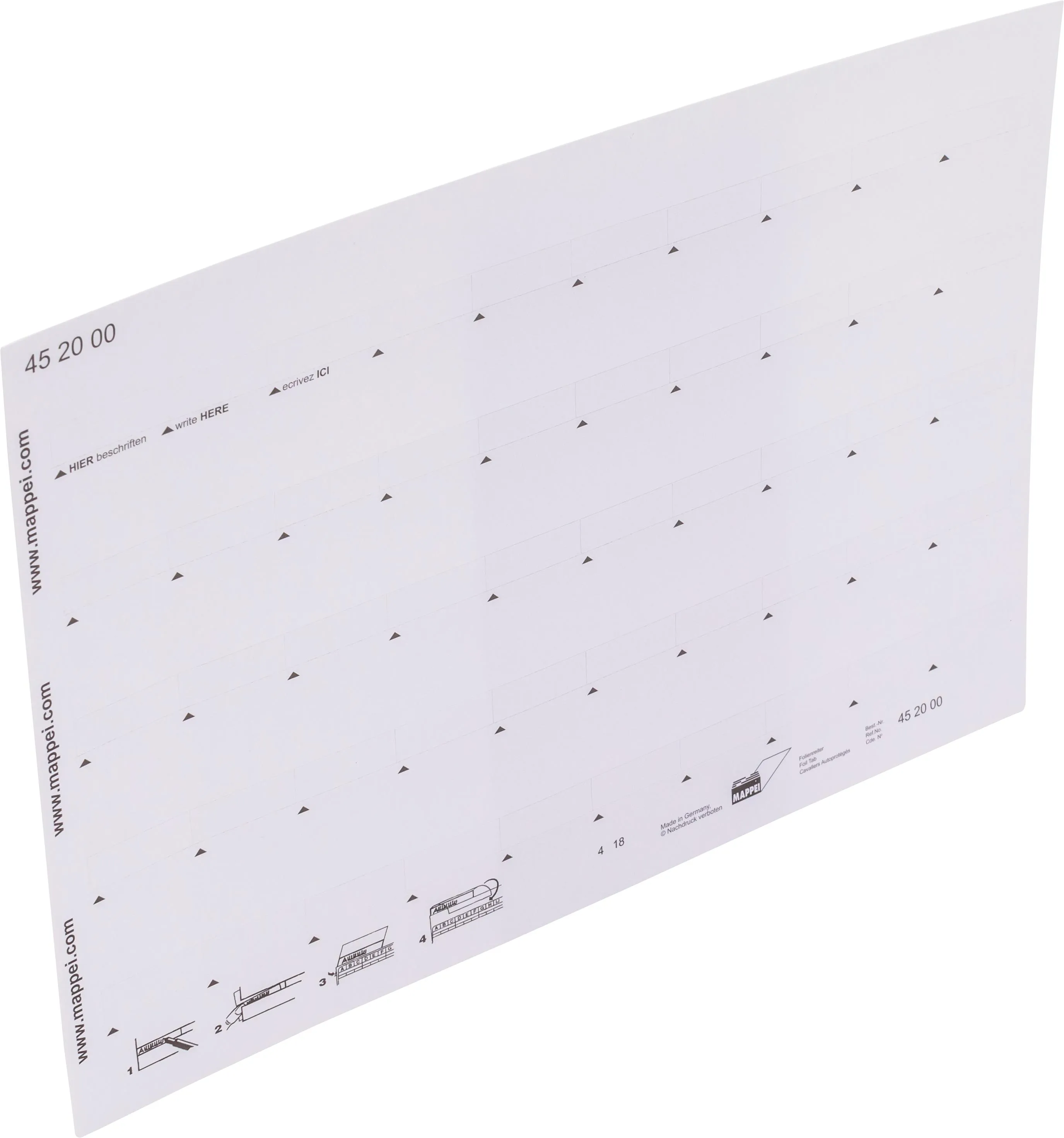 Selbstklebe-Folienreiter, 30 mm breit-Artikelnummer-452000