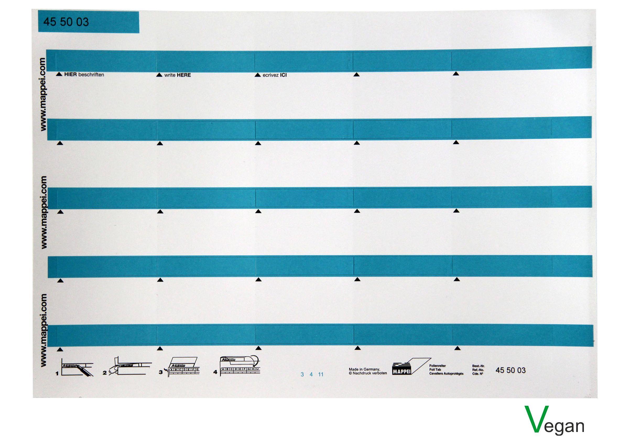 Selbstklebe-Folienreiter, 55 mm breit 