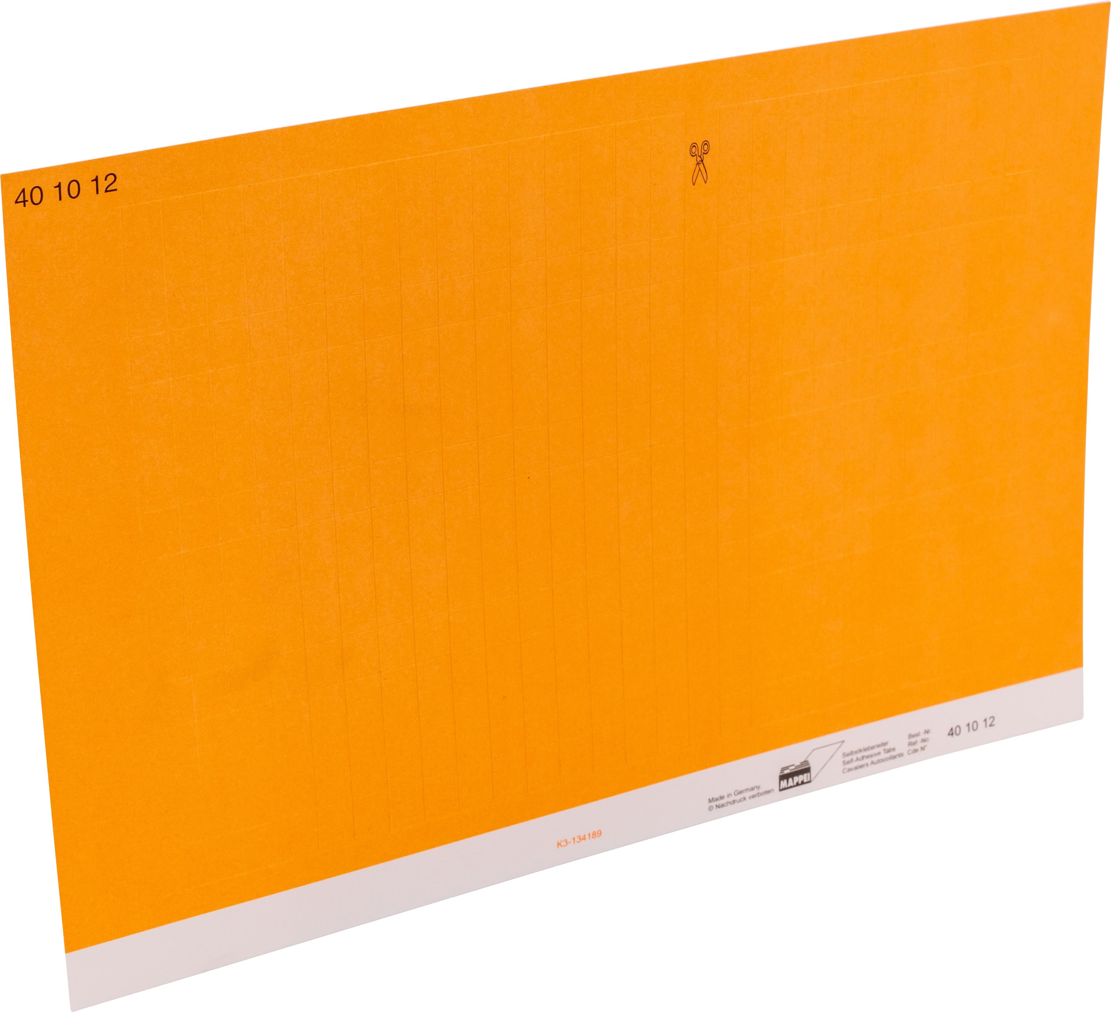 Selbstklebe-Signalreiter, 10 mm breit, Karton