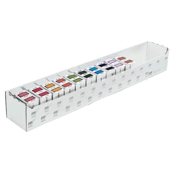 Set von Ziffernetik. (gross) "0-9", 10 Farben, 500/Rolle-Artikelnummer-761282/50