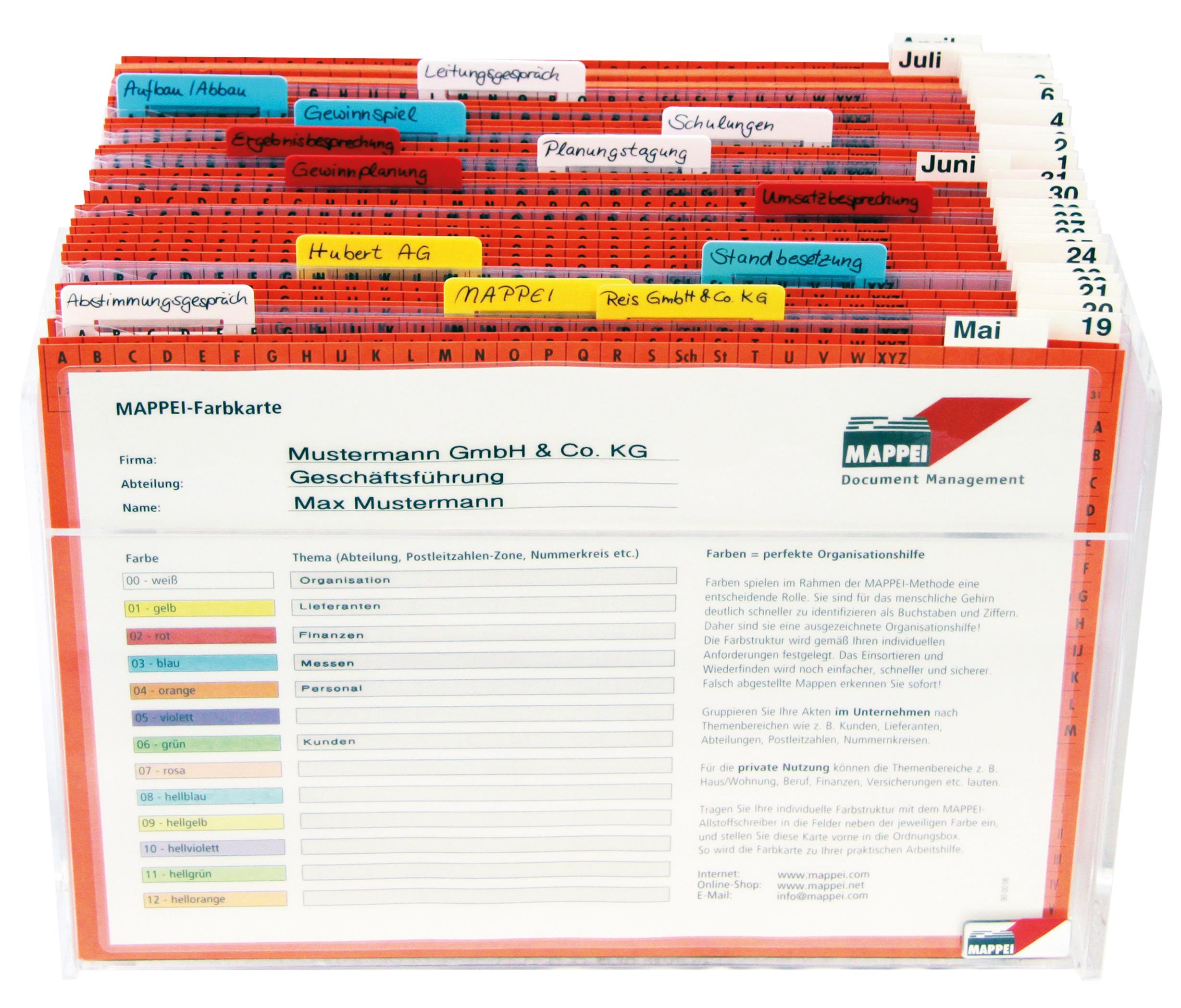 Arbeitsplatz-Organisation, Terminmodul Arbeitsplatz-Organisation, Terminmodul