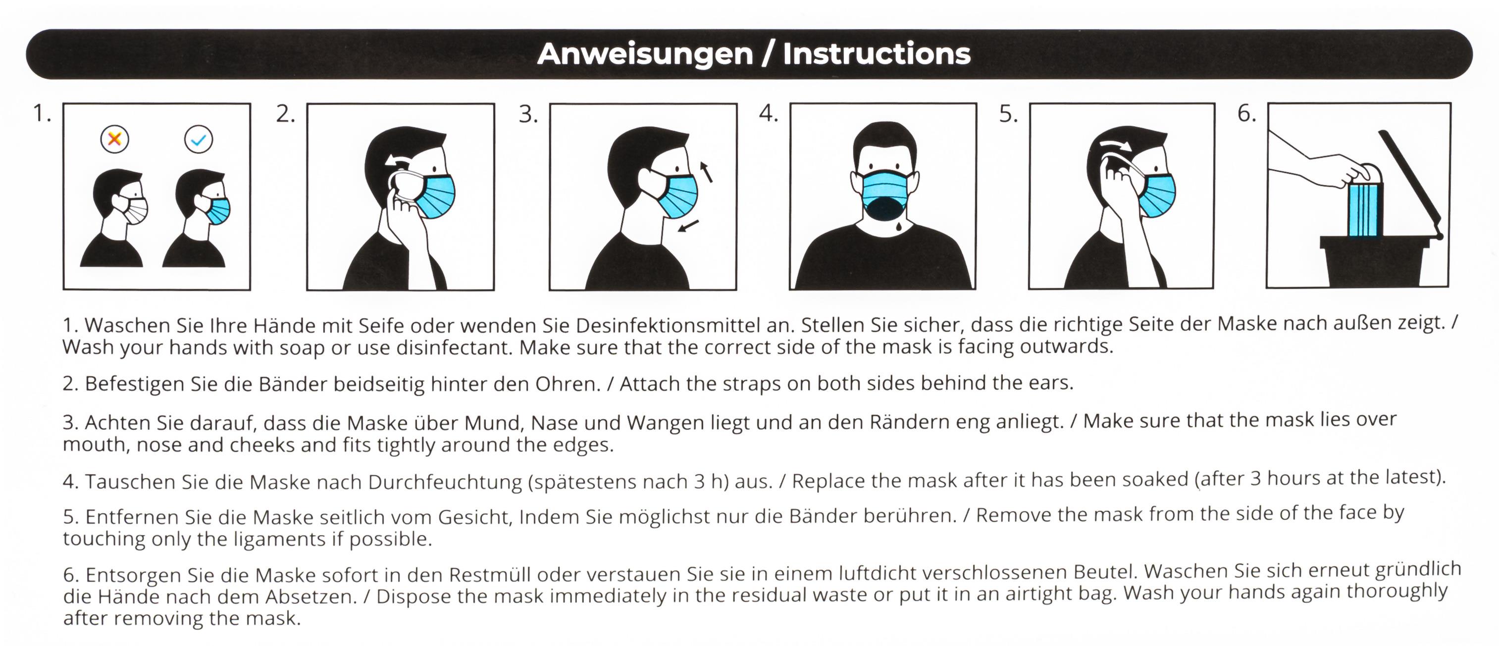 Medizinischer Mund-Nasen-Schutz BBE Medizinischer Mund-Nasen-Schutz BBE