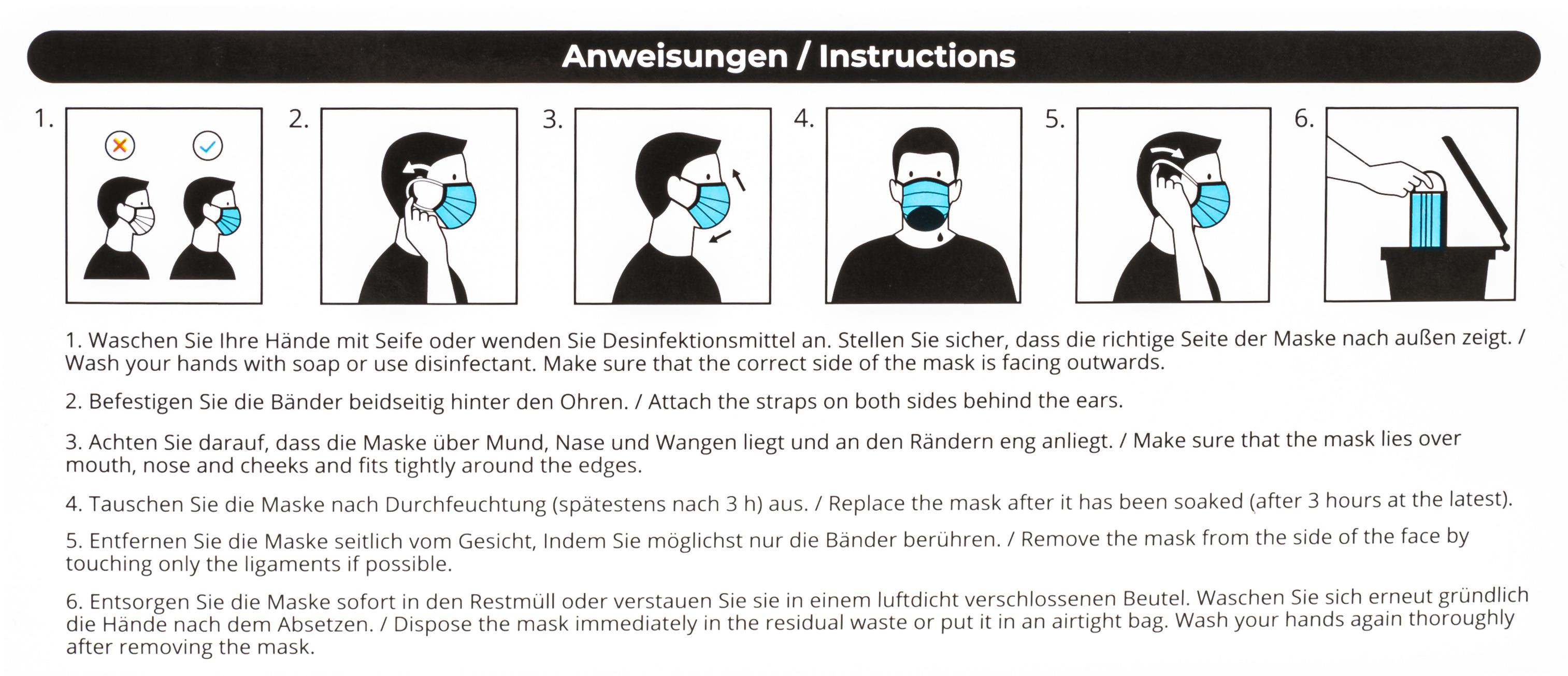 Medizinischer Mund-Nasen-Schutz BBE