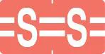 Klass.-Etikett (klein), Buchst. "S", rosa, 500 Stck.