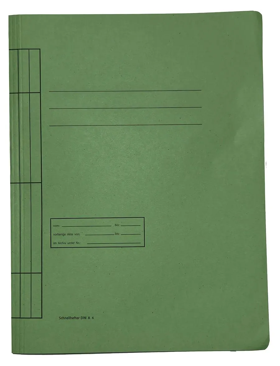 Schnellhefter A4, grün-Artikelnummer-10.10203