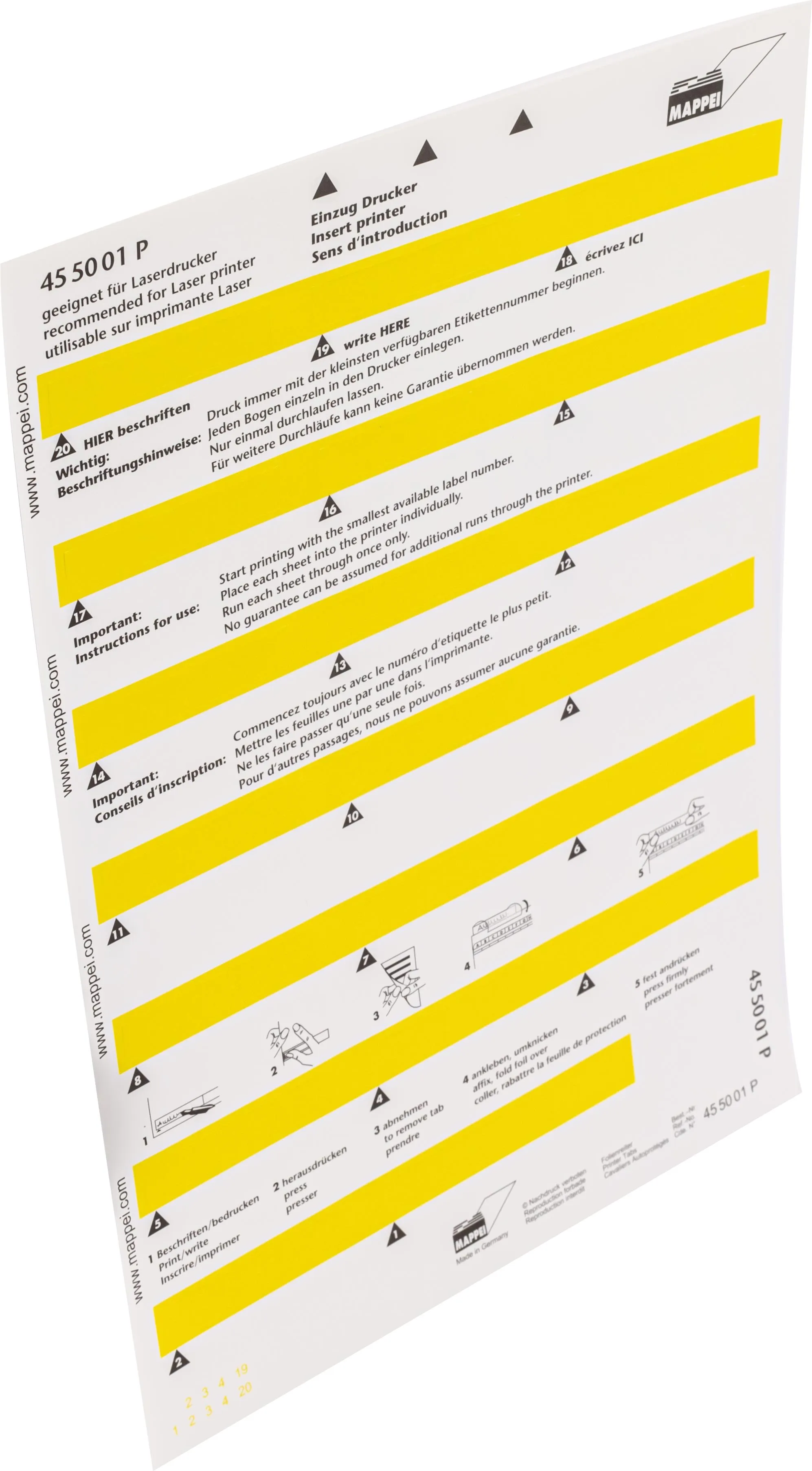 Selbstklebe-Printreiter, 55 mm breit-Artikelnummer-455001P
