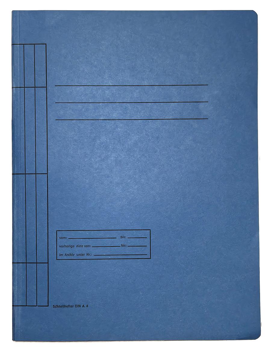 Schnellhefter A4, blau
