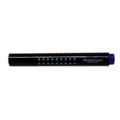Permanent Marker GRIP, Keilspitze (Faber-Castell) - blau