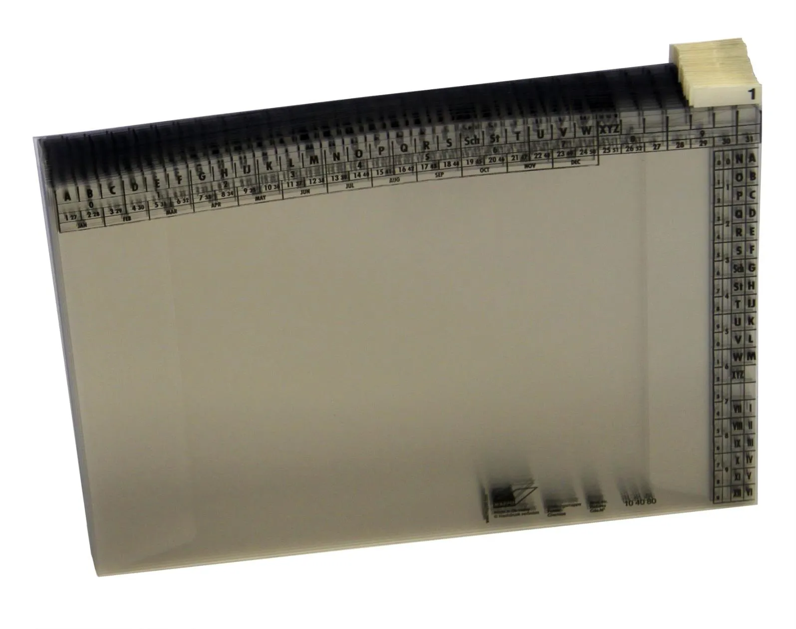 Orgamodul "Wochen" (1-52), PVC-Mappen-Artikelnummer-394015/52