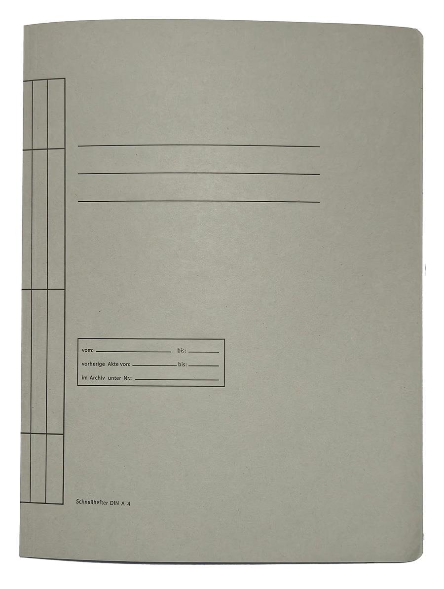 Schnellhefter A4, grau